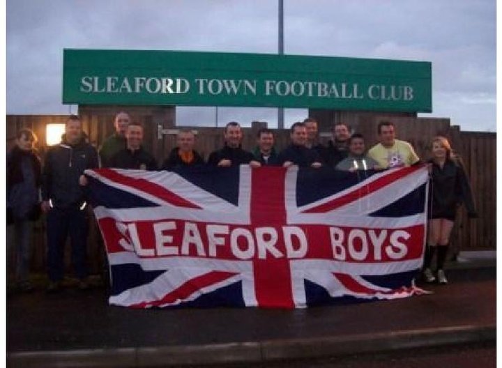Sleaford Town's 'Twitter man' brought on as substitute