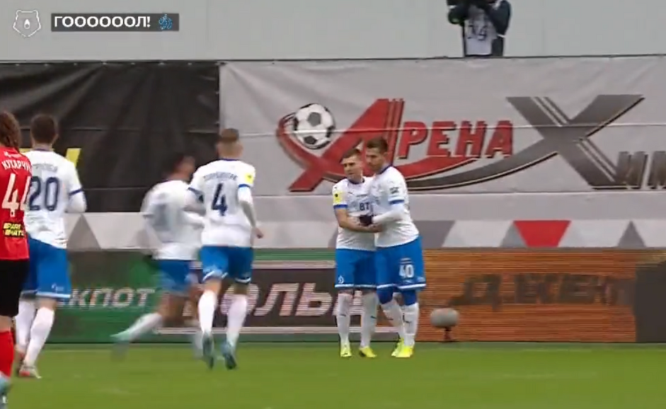 Smolov marcó el primer gol en una Liga Rusa que se reanudó como si nada
