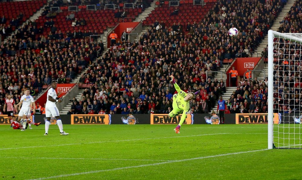 Sofiane Boufal scores on his full debut for Southampton. SouthamptonFC