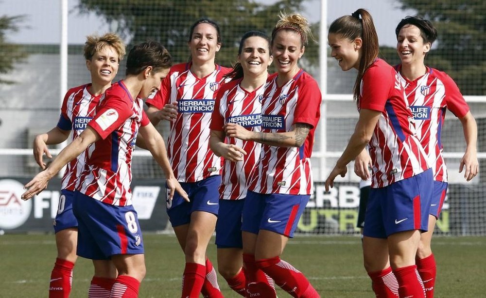 El Atlético de Madrid Femenino logró otro triunfo en esta temporada. AtletiFemenino