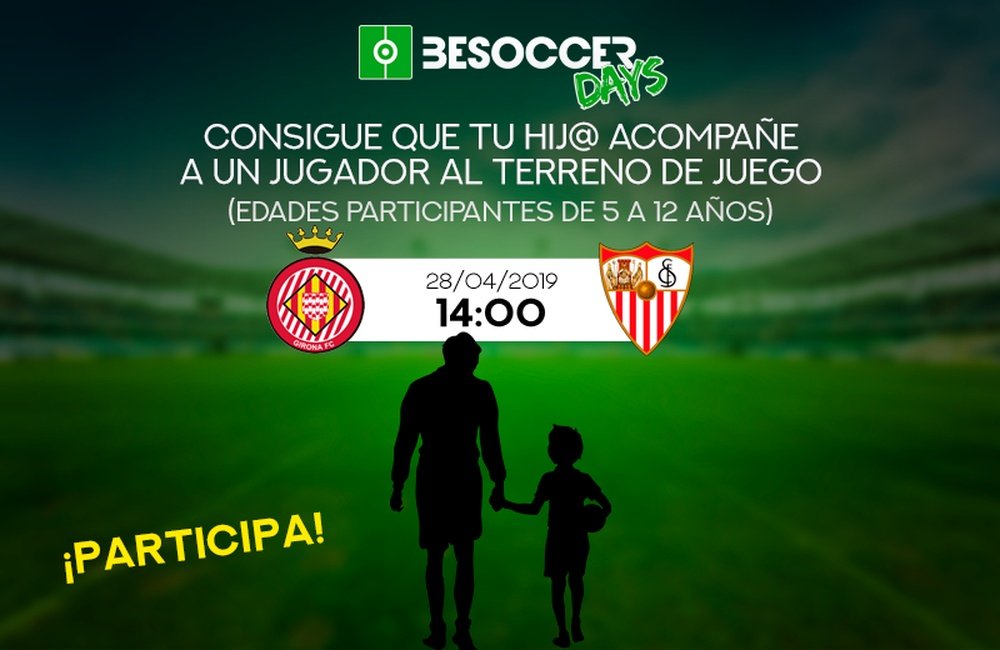 Sorteo Escort Kids Girona FC - Sevilla FC 18-19. BeSoccer
