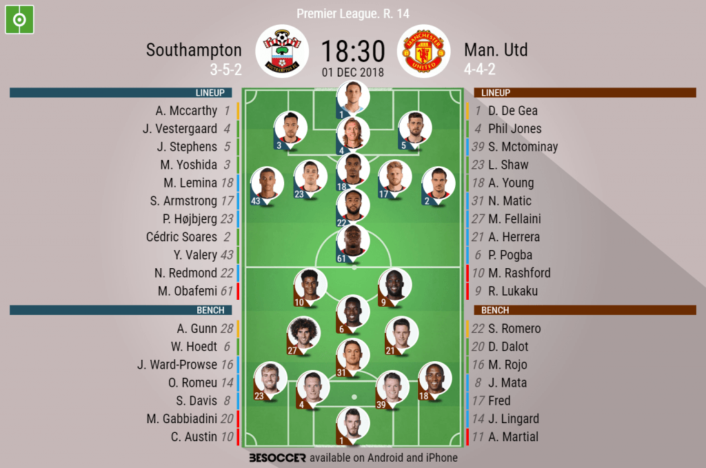 How to watch online man utd vs southampton