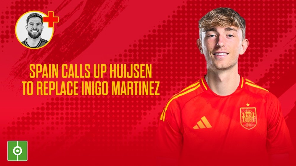 Spain call up Huijsen in place of Inigo Martinez. BeSoccer