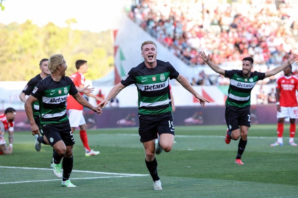 El Sporting de Portugal, campeón de la Taça de Portugal. EFE/EPA/MIGUELA.LOPES