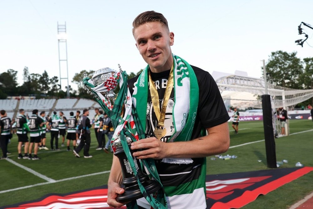 Gyökeres ha hecho 97 goles en dos temporadas en Portugal. EFE