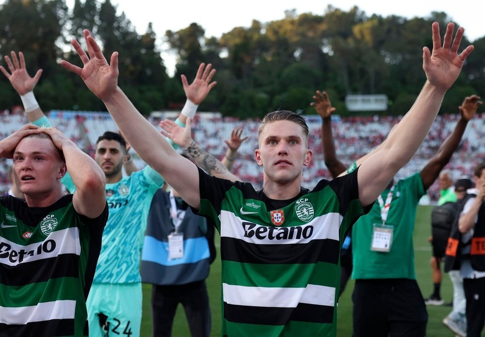 Gyokeres has long been linked with a move to the Premier League. EFE
