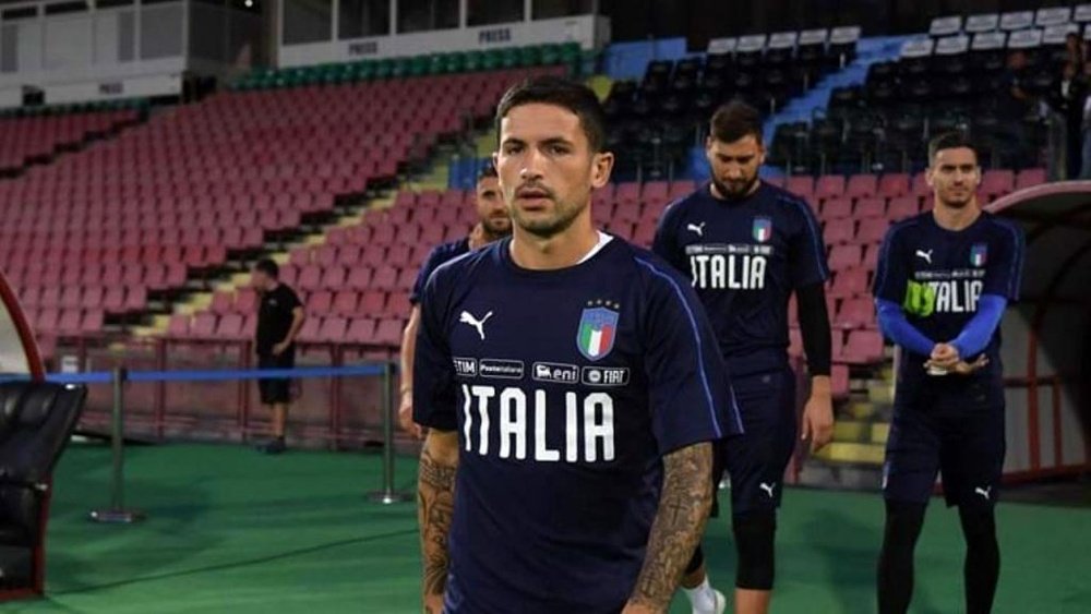 Sensi allait jouer les prochains matches de l'équipe d'Italie. Twitter/azzurri