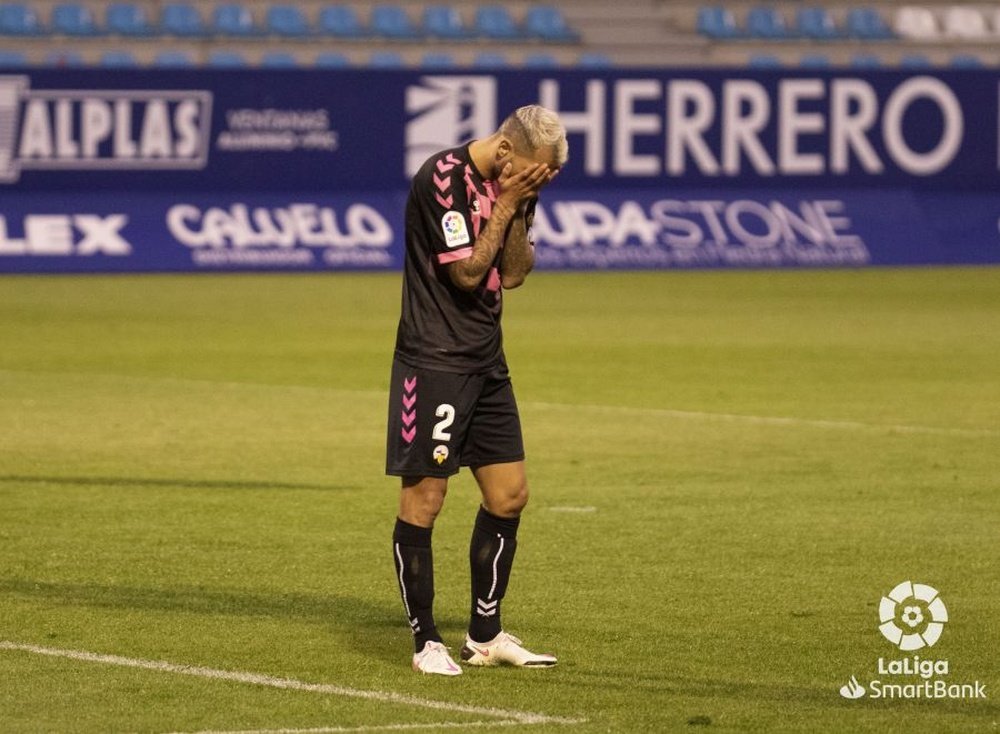 Malas noticias para el Sabadell de cara a la Copa. LaLiga/Archivo