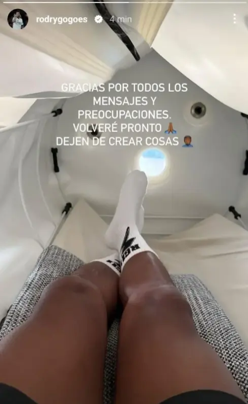 Story de Rodrygo Goes