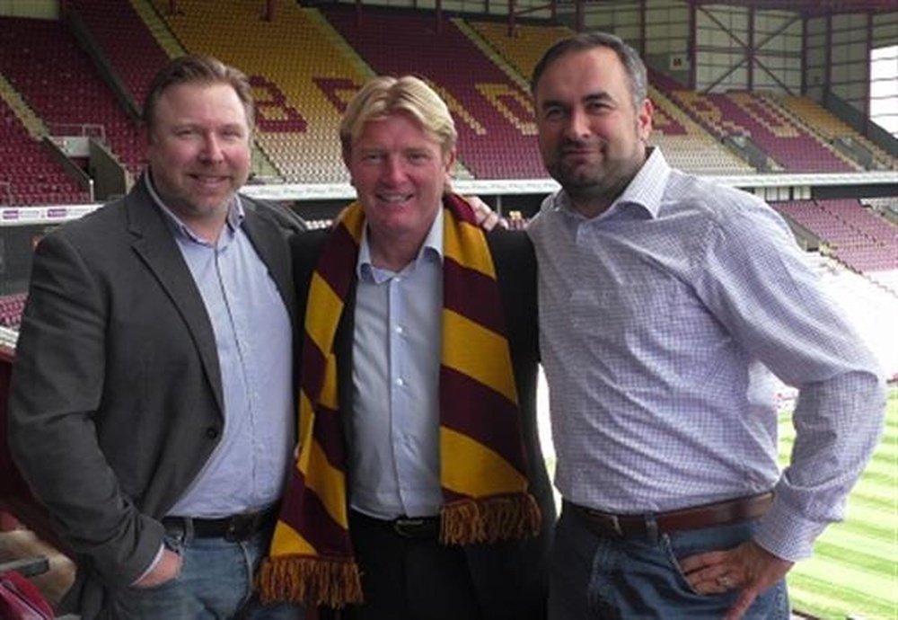 Stuart McCall, nuevo entrenador del Bradford City. BradfordCity