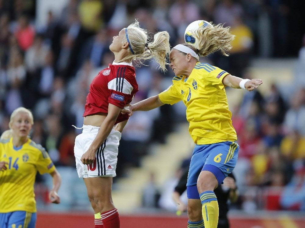 Suecia se ha metido en la siguiente ronda del Europeo. EFE/Archivo