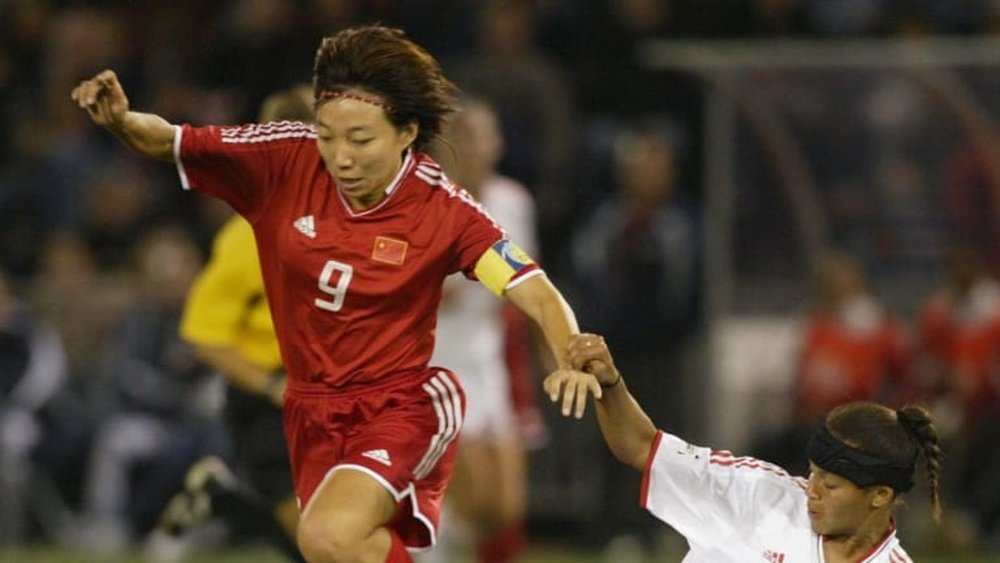 Sun Wen es la máxima goleadora histórica de la Selección China. FIFA