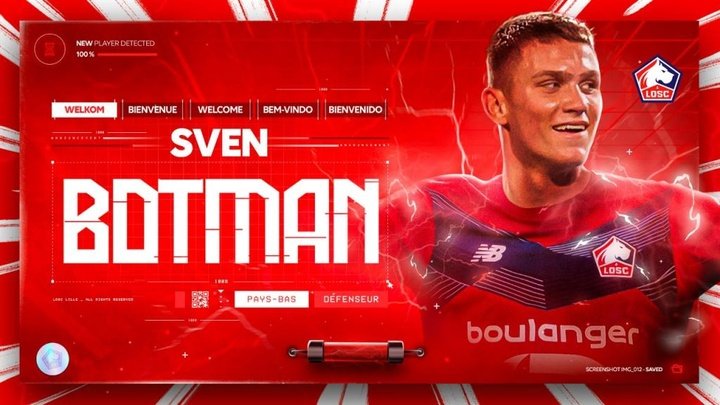 Botman changes Ajax for Lille