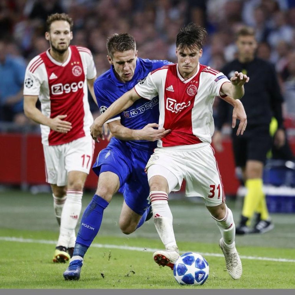El Ajax lo tiene en su mano. Twitter/AFCAjax