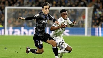 Real Sociedad and Real Madrid meet on Friday in what looks set to be an exhibition of dribbling from Vinicius and Takefusa Kubo. That's what their data so far suggests, with the Brazilian native the 4th most successful dribbler in Europe's big 5 leagues and the Japanese in 12th place. This data covers matches in La Liga and Champions League.