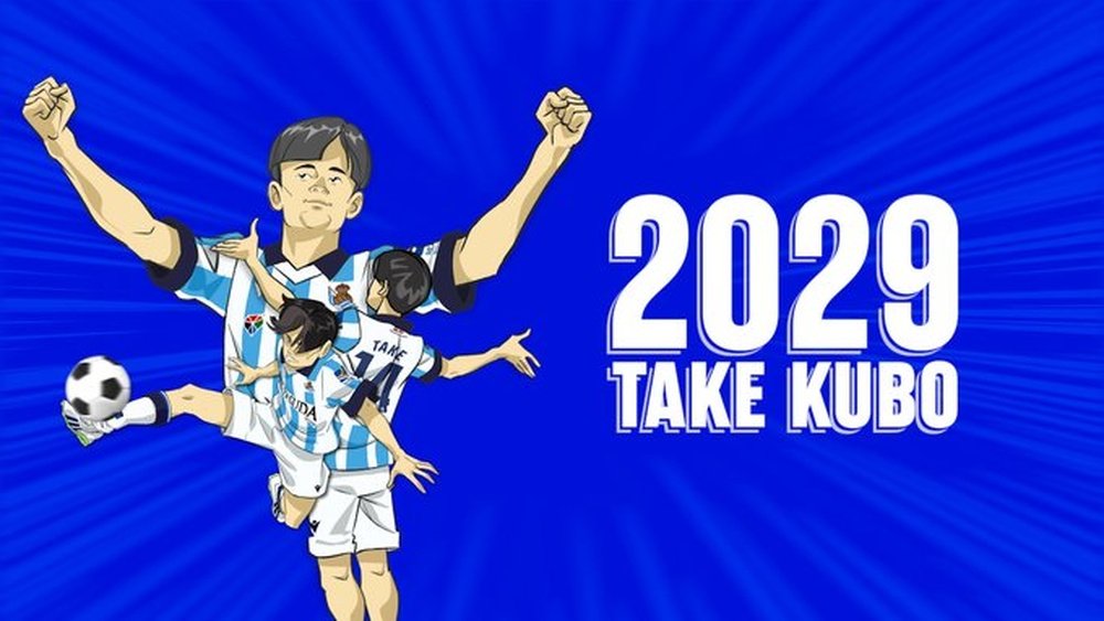 Take Kubo será donostiarra hasta 2029. Real Sociedad