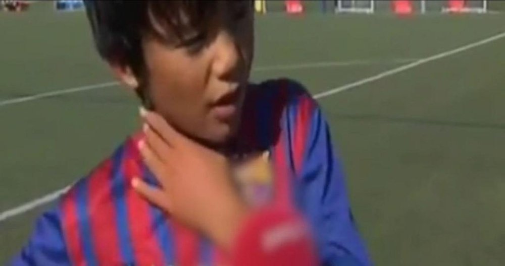 Kubo tuvo un pasado barcelonista. FCBMasia