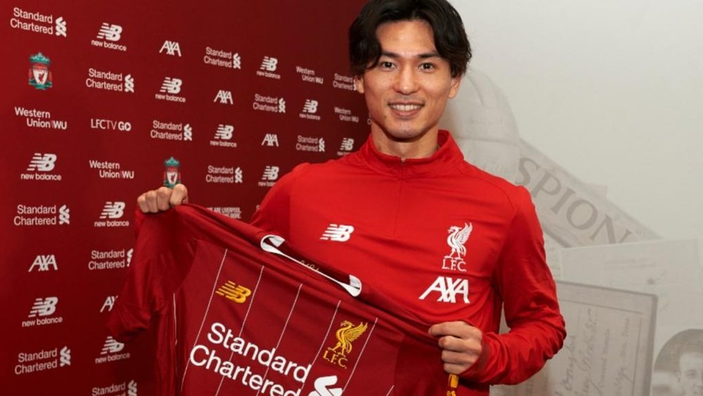Minamino is 'red'. LiverpoolFC