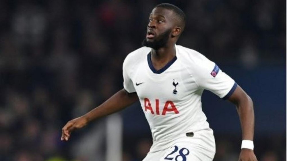Ndombele has changed his mind and will stay at Barcelona. AFP