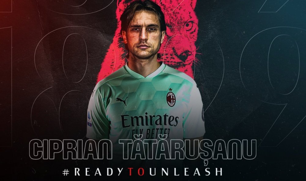 Ciprian Tatarusanu será o novo goleiro do Milan. AFP