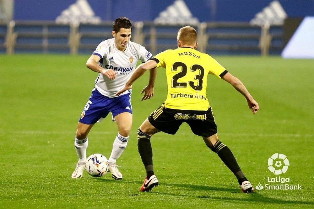 El Oviedo derrotó al Zaragoza. LaLiga