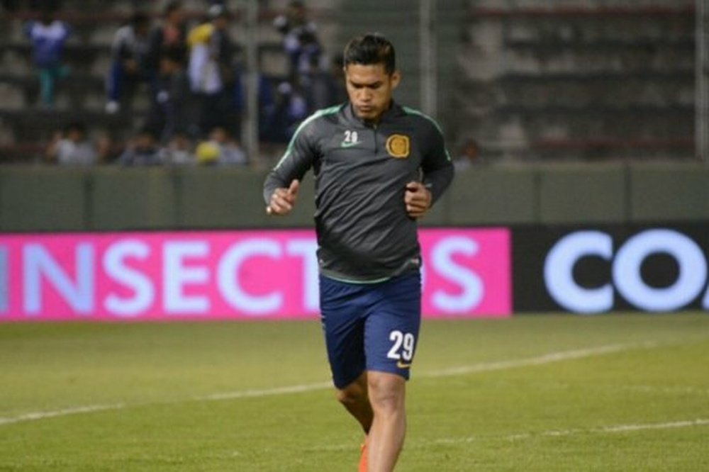 Teo Gutiérrez fue expulsado del encuentro por celebrar un gol de forma airada. RosarioCentral