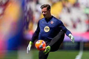 Barcelona are hoping to find a way out for Marc-Andre ter Stegen. EFE