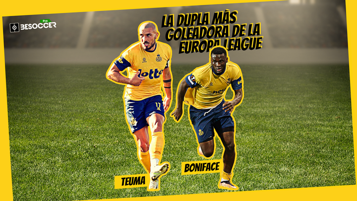 Un nigeriano y un maltés reinan en la Europa League: Boniface y Teuma, la dupla más goleadora