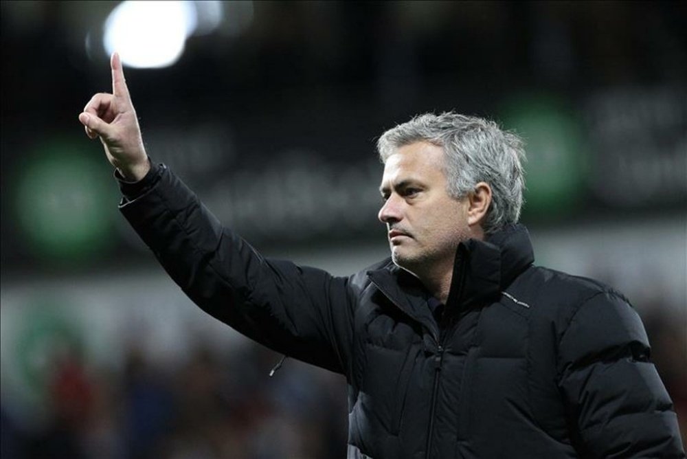 The boss for Chelsea, Jose Mourinho. EFE/Archivo