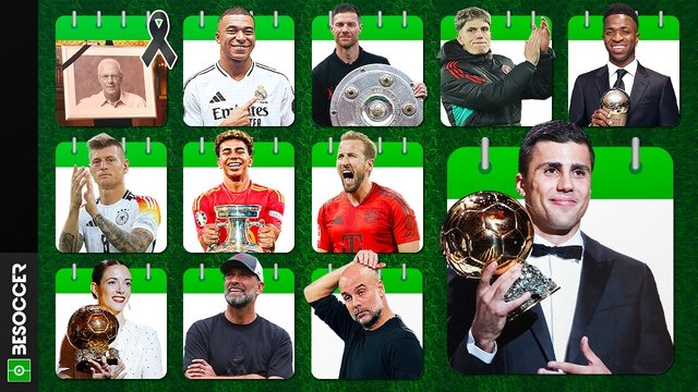 The calendar of stars - 12 names to bid farewell to 2024. BeSoccer