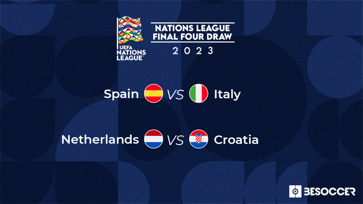 Here is the Nations League Final Four: Spain-Italy and Netherlands-Croatia