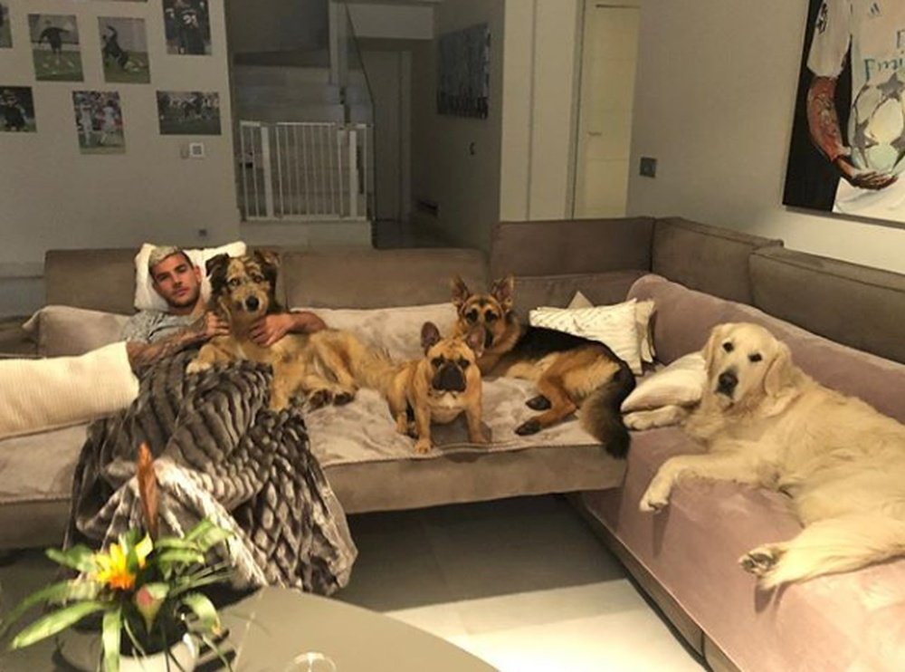 Theo y su familia numerosa. Instagram