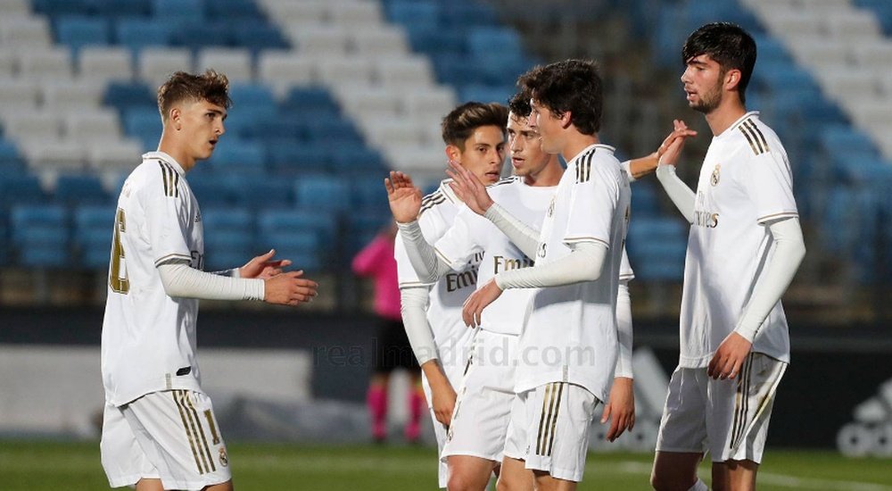 Theo acabó haciendo su debut en la Youth League. RealMadrid