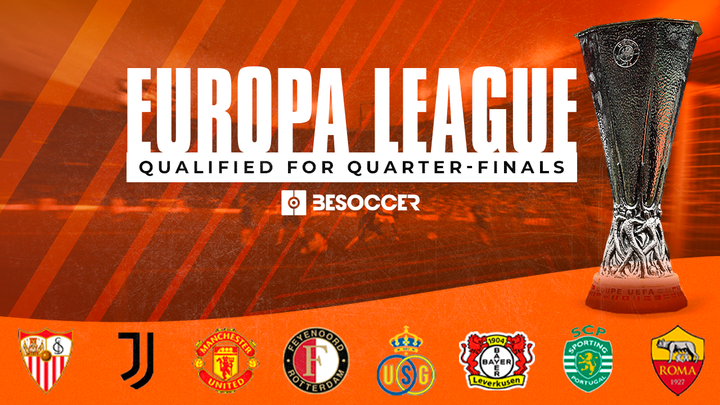These are the Europa League quarter-finalists