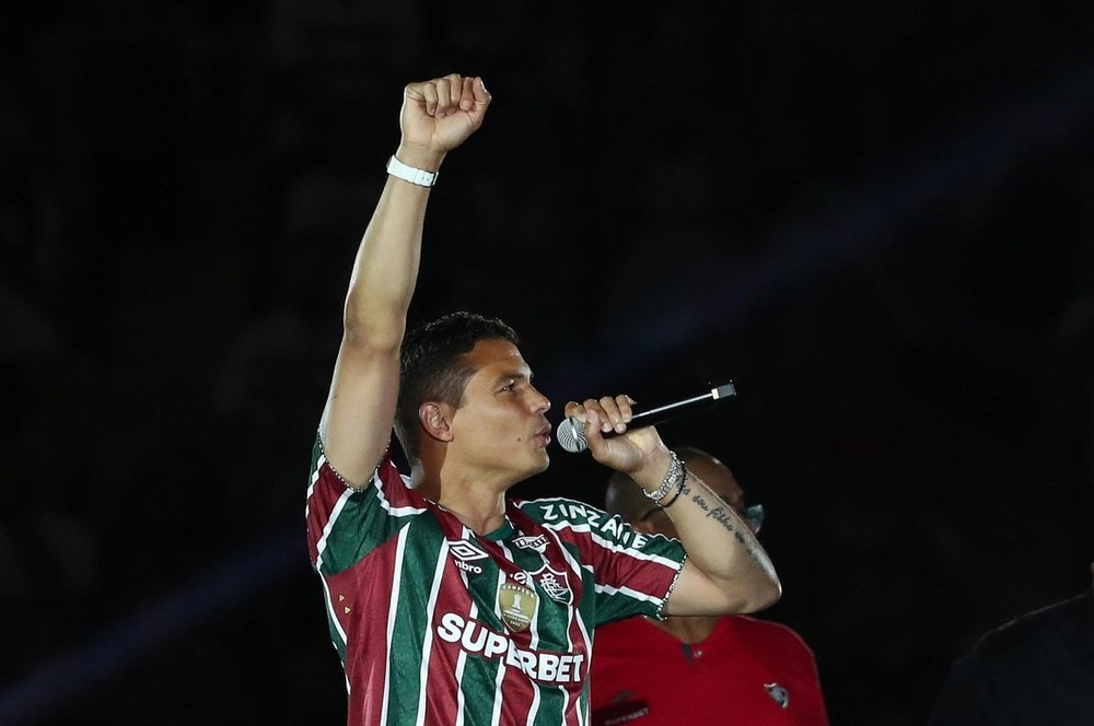 Thiago Silva estará 4 semanas de baja. EFE/Andre Acoelho
