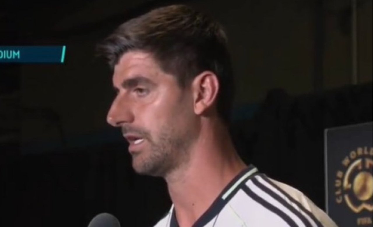 Courtois habló en la previa. Capturas/RealMadridTV