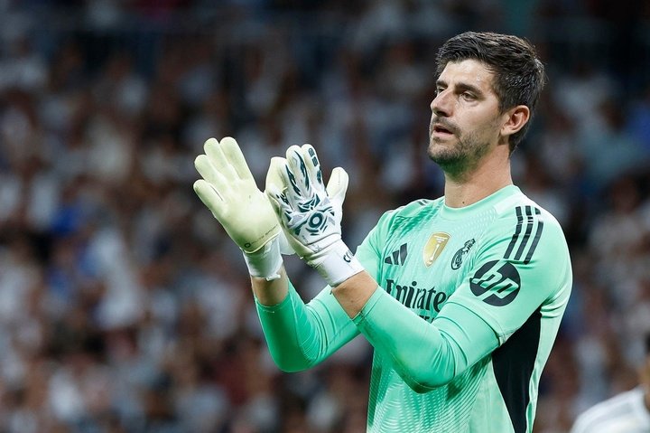 Courtois said that Real Madrid deserved to beat Marseille. EFE