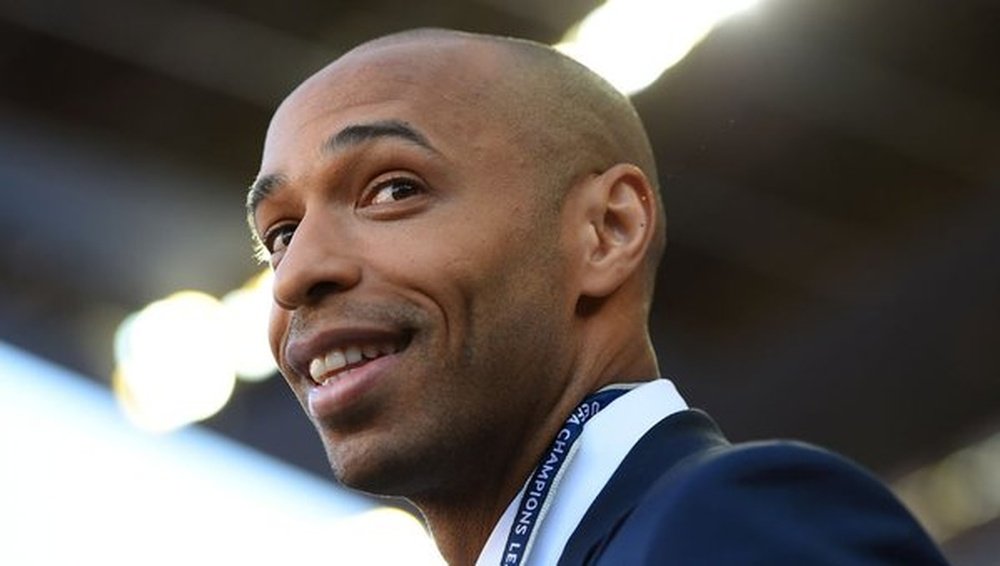 Thierry Henry has completed his Uefa A license. Twitter.