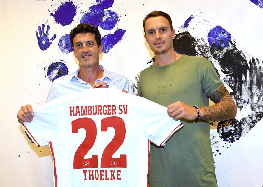 Thoelke se convierte en el último fichaje del conjunto alemán esta temporada. HSV