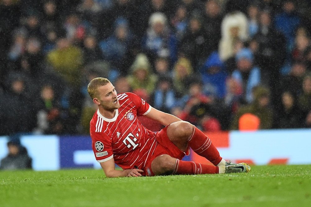 De Ligt is a main target for Manchester United's Ten Hag. EFE