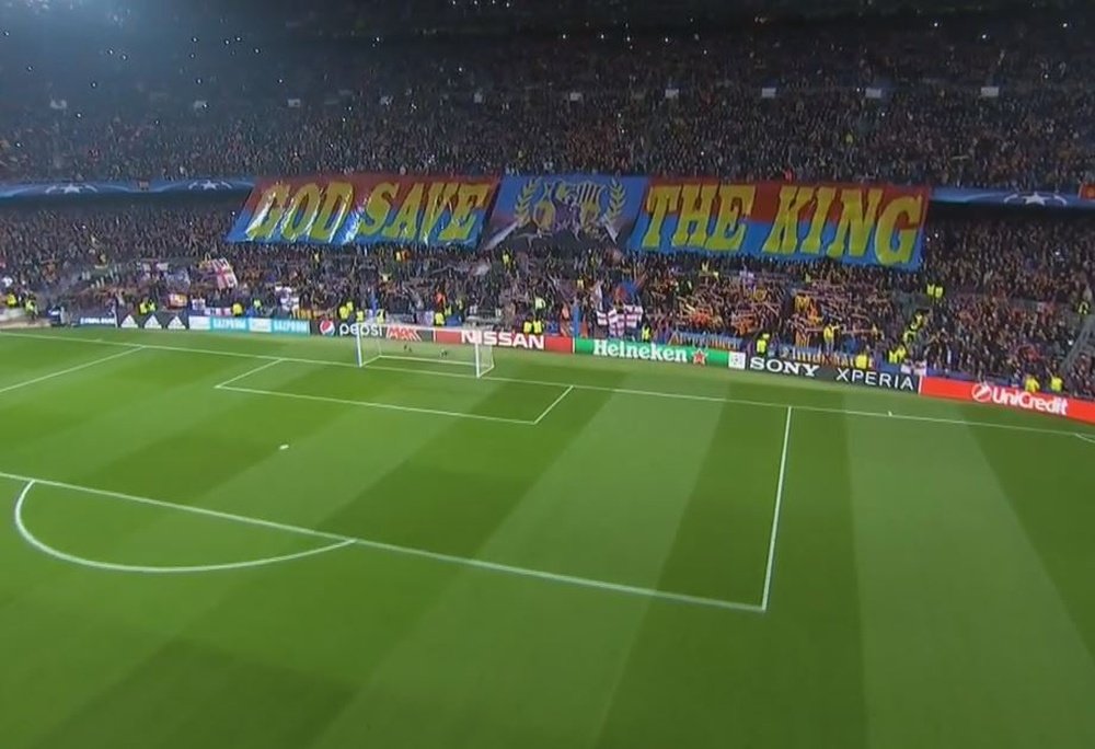 Intimidating atmosphere at the Camp Nou. beINSports