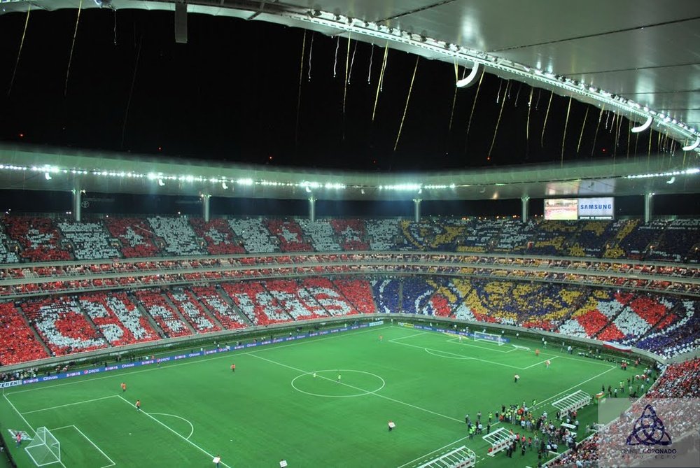 Chivas está 'calentando' el duelo contra América. EstadioChivas