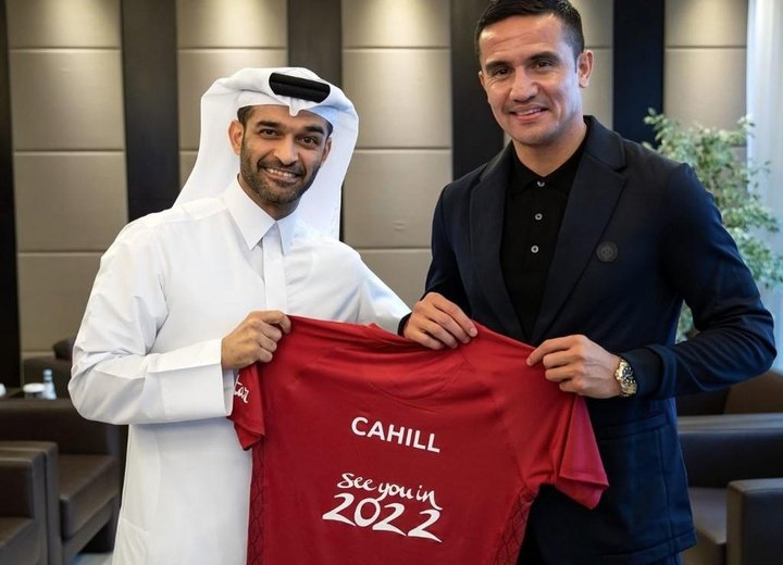 Cahill se unió a la lista de embajadores de Catar 2022