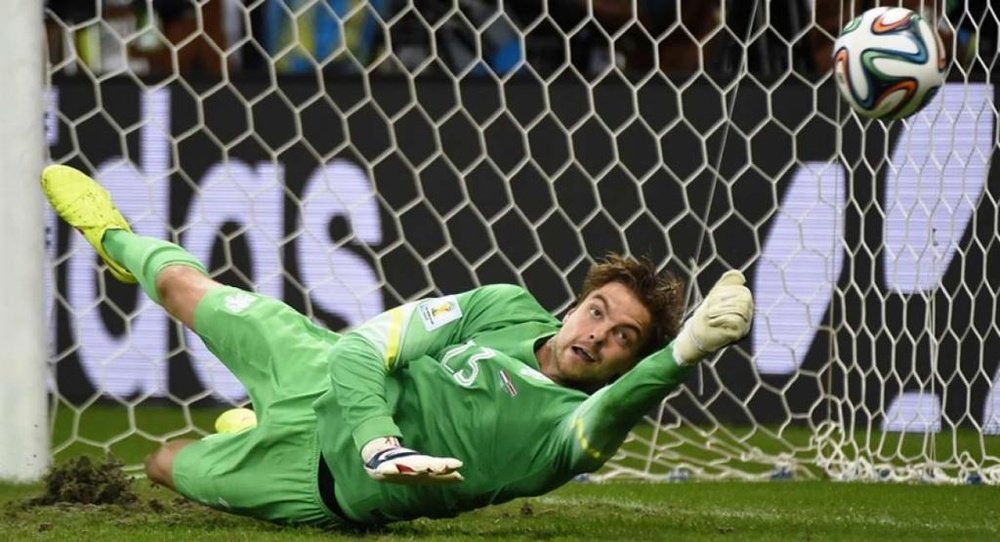 Todo el mundo recuerda su inesperada y sorprendente tanda de penaltis contra Costa Rica. AFP