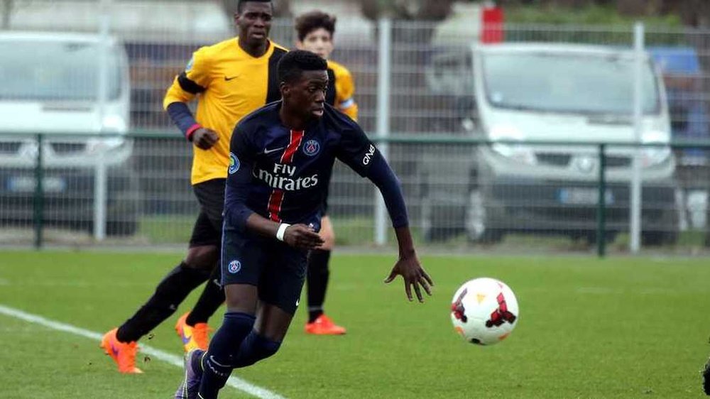 Weah could play his first minutes for PSG. Twitter