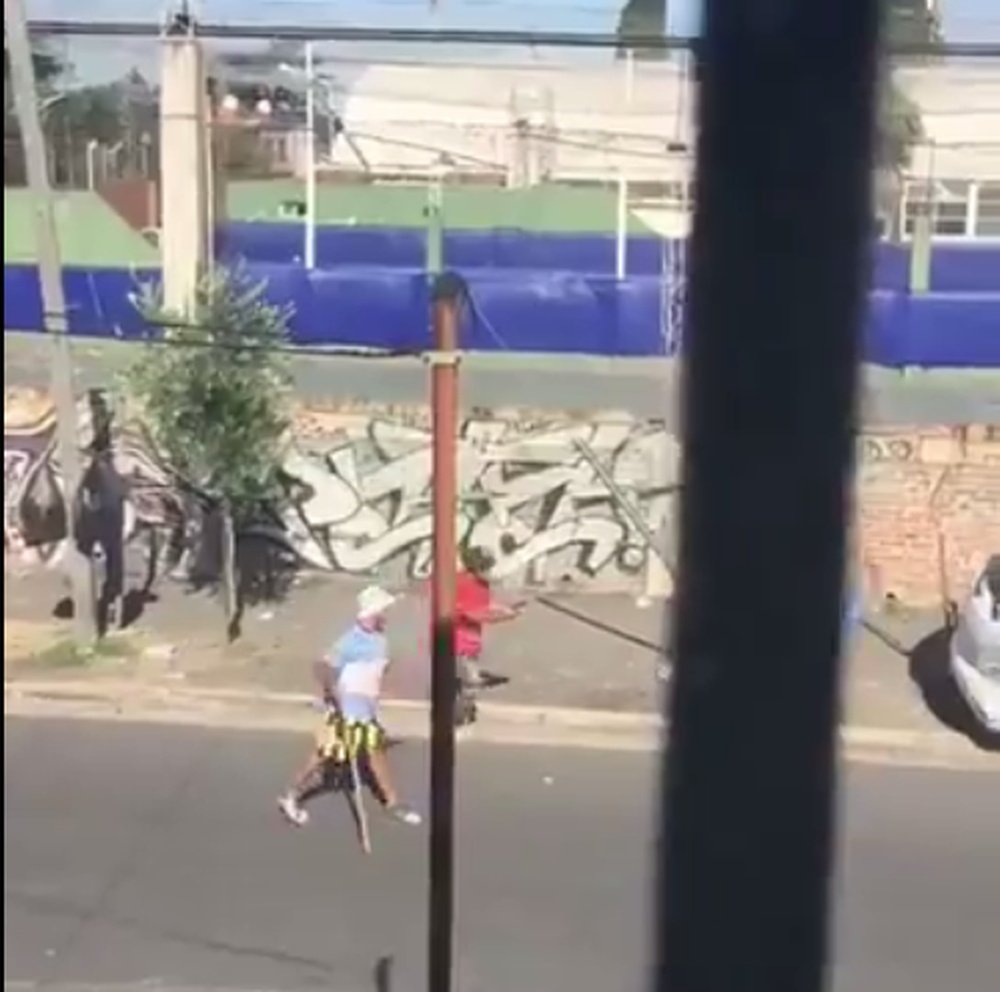 Tiroteo entre la barrabrava de Almirante Brown. Captura