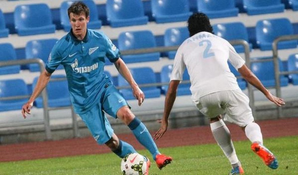 Tkchuck logró marcar 3 goles en la prórroga y meter al Zenit en los dieciseisavos de la Copa rusa. Twitter.