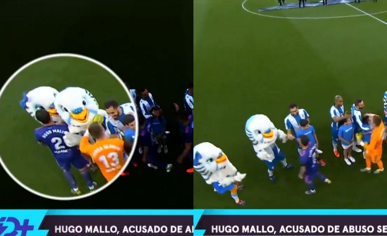 "He touched her breasts" - Celta's Hugo Mallo found guilty of abusing Espanyol mascot