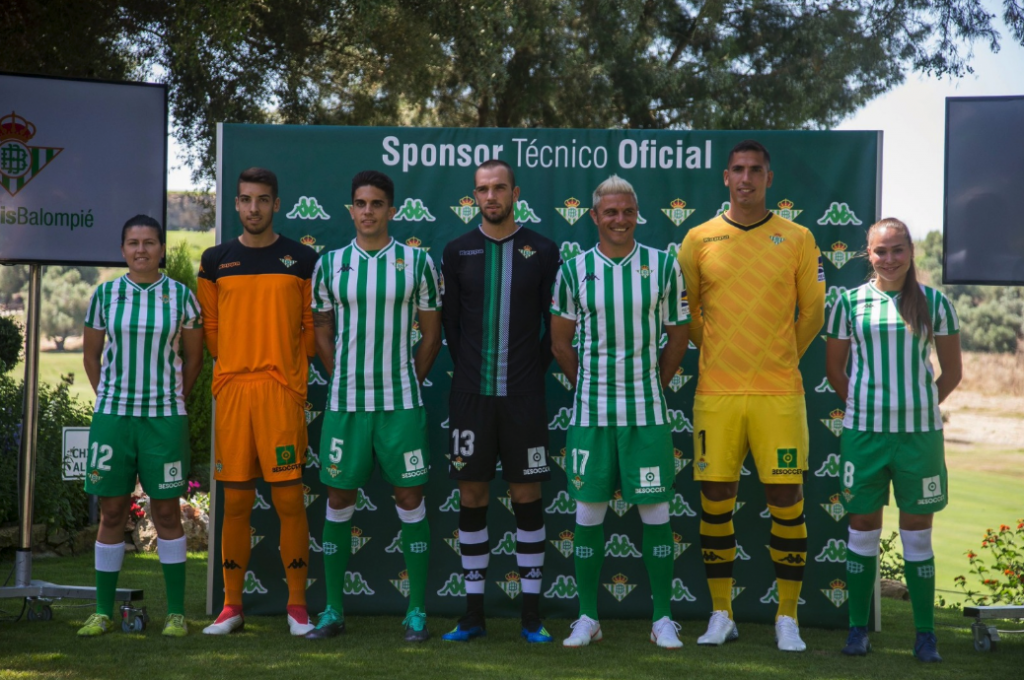 nueva equipación del real betis balompié