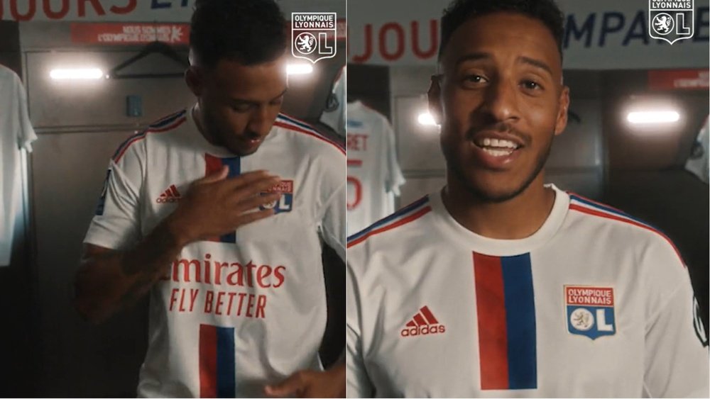 Tolisso signs for Olympique Lyonnais for the next five seasons. Screenshot/OL